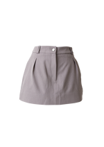 Mini saia risca de giz