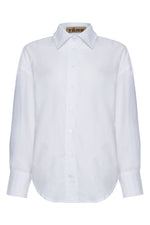 Camisa tricoline branca