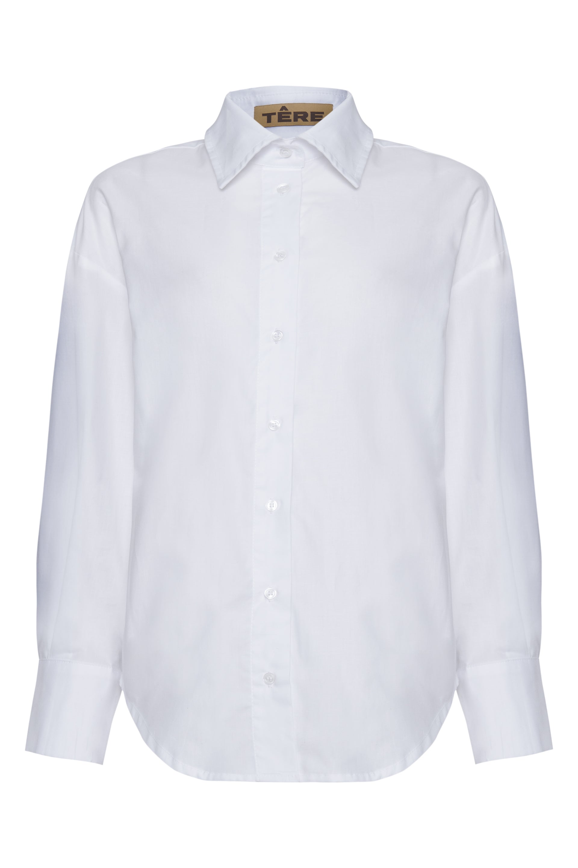 Camisa tricoline branca