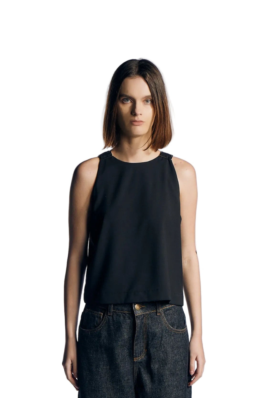 Top fivela preto