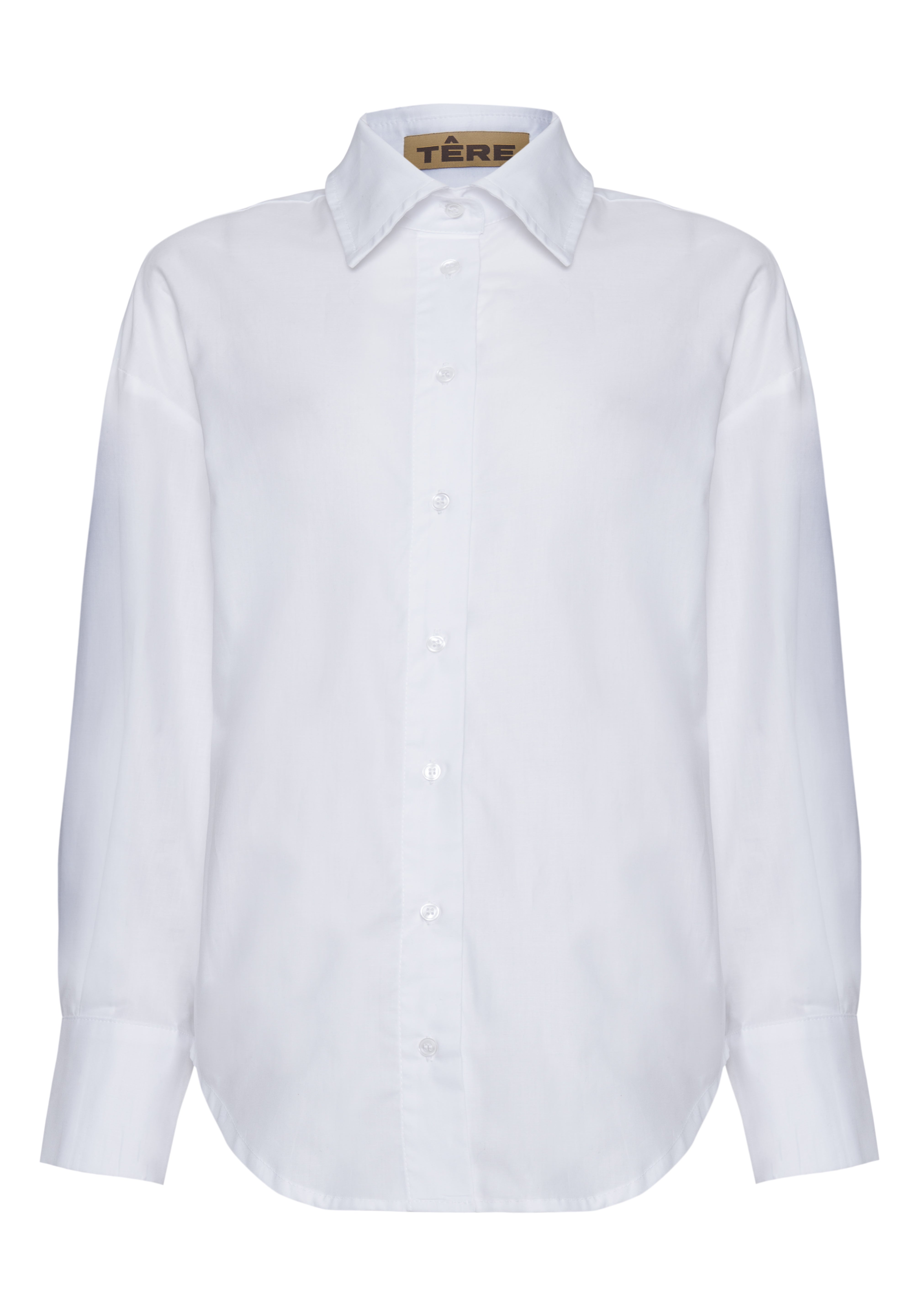 Camisa tricoline branca