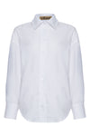 Camisa tricoline branca