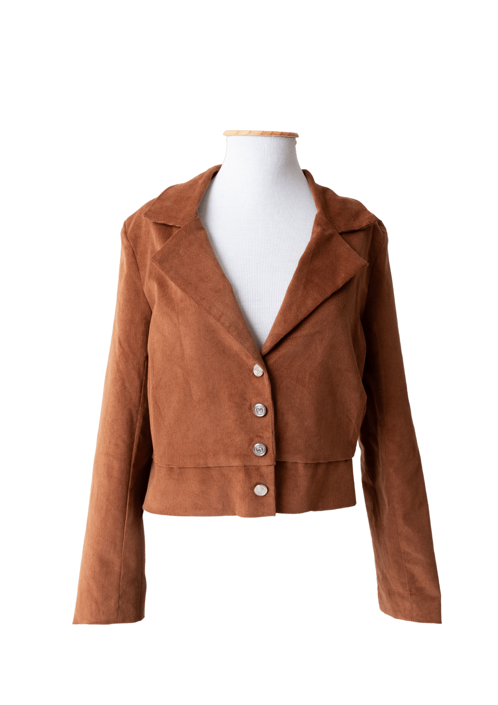 Blazer Curto Veludo Cotelê - Têre Studio