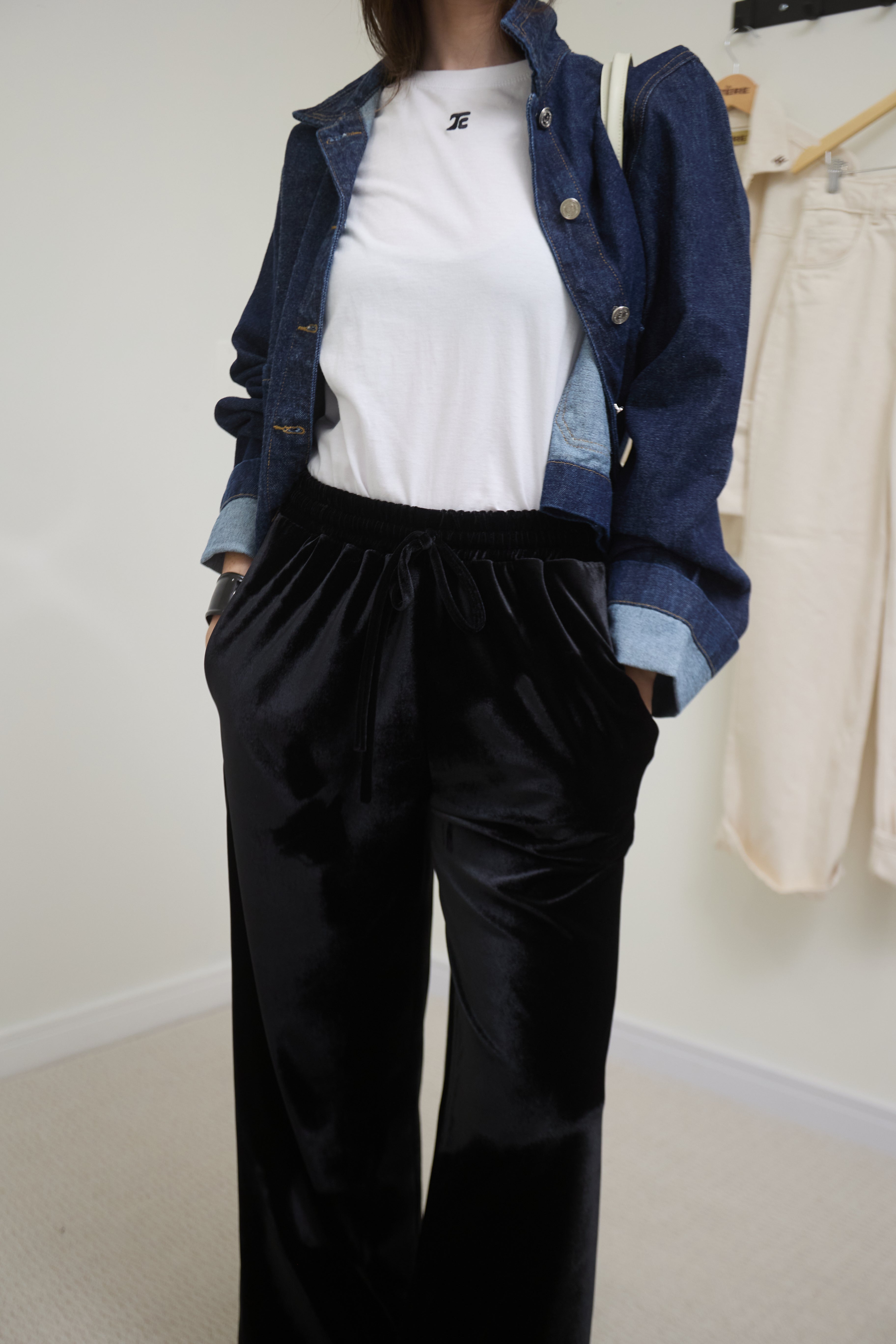 Calça Veludo Reta - Têre Studio