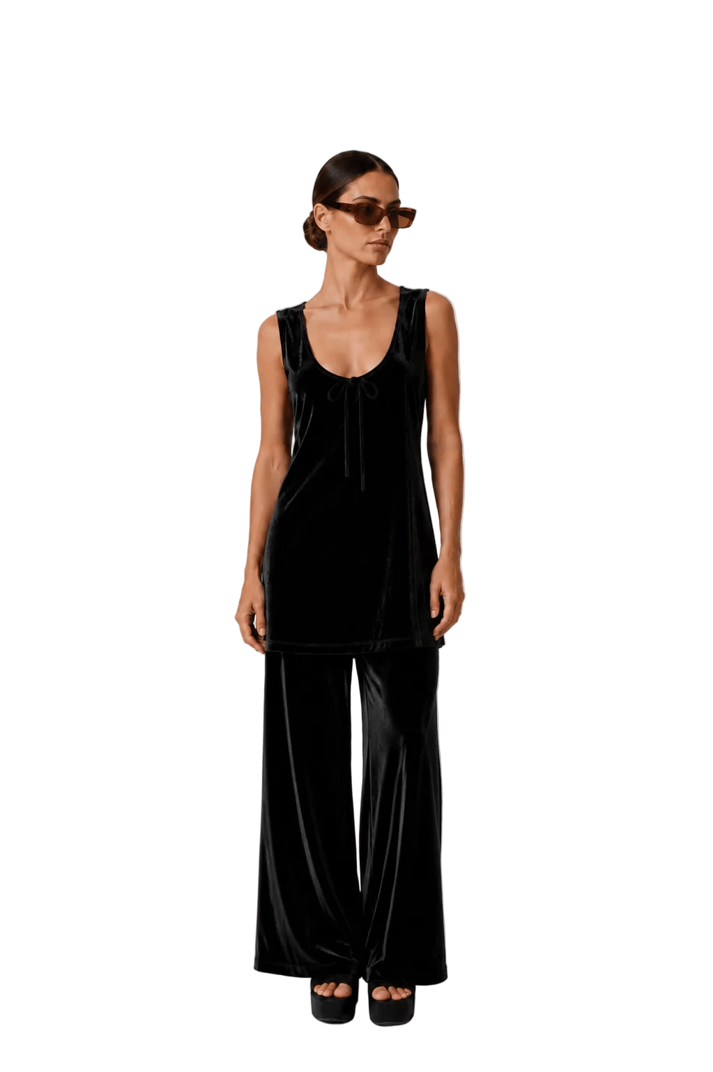 Calça Veludo Wide Leg - Têre Studio