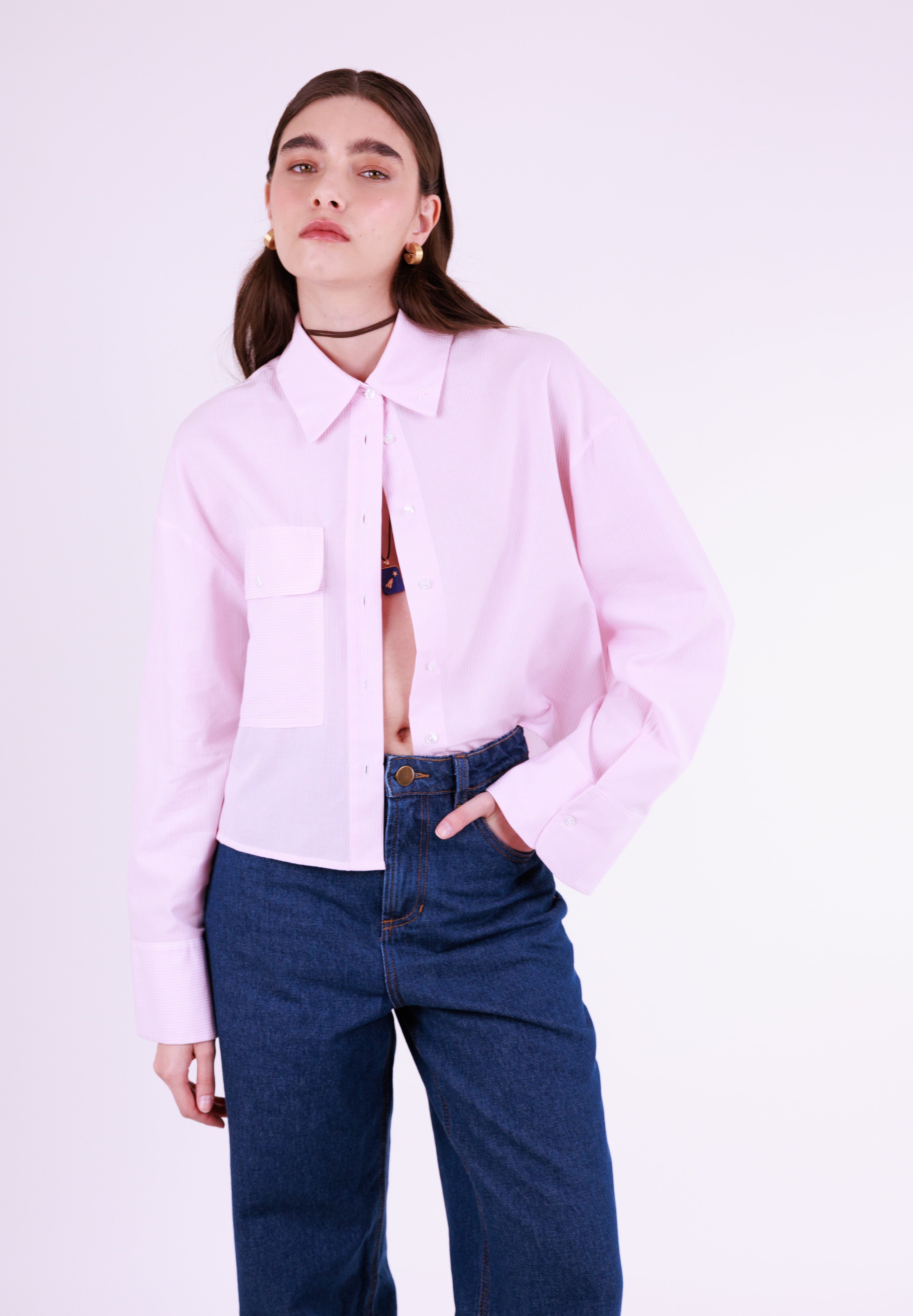 Camisa Tricoline - Têre Studio