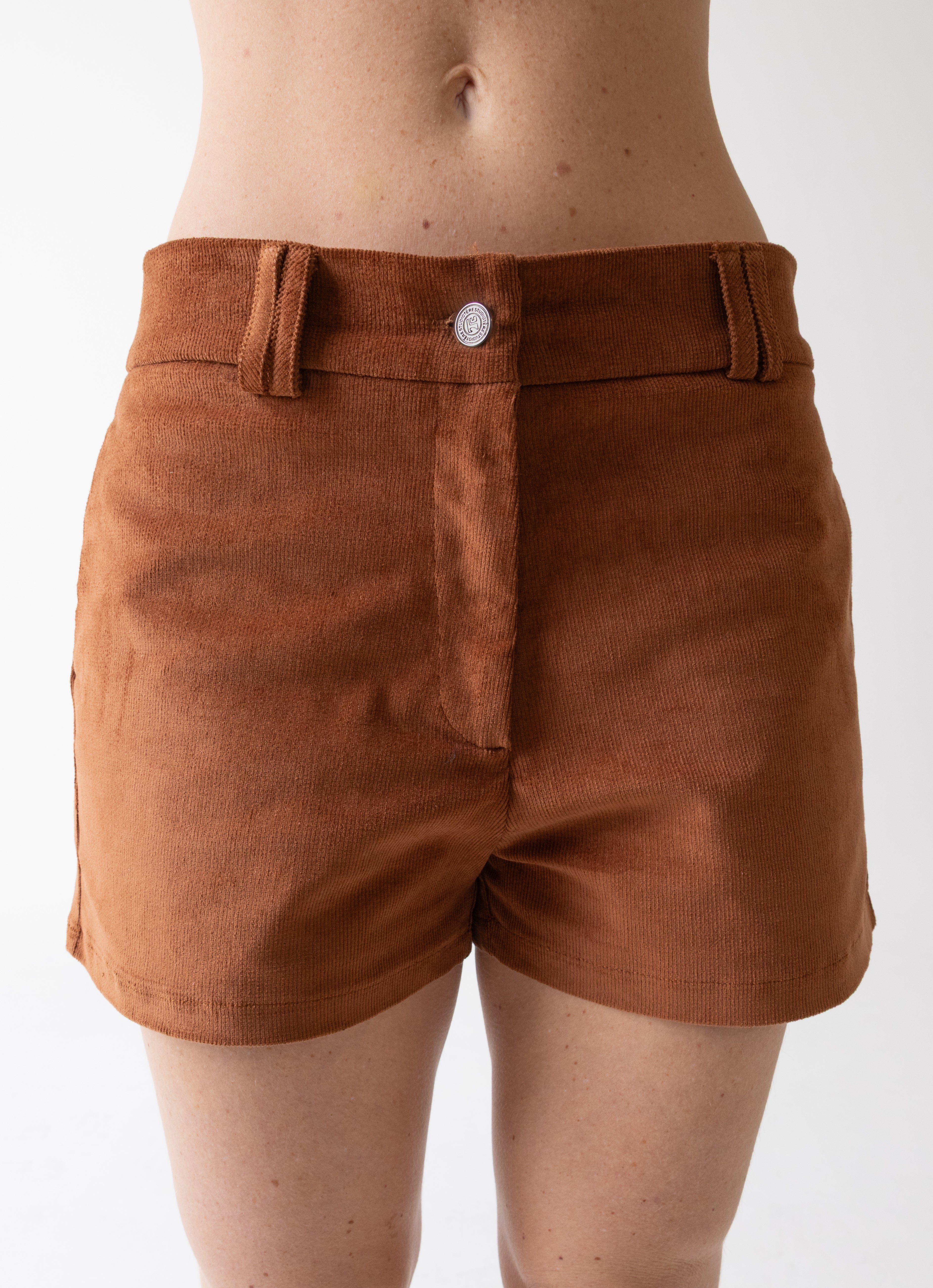 Mini Shorts Veludo Cotelê - Têre Studio