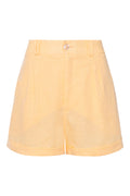 Shorts Amarelo Linho - Têre Studio