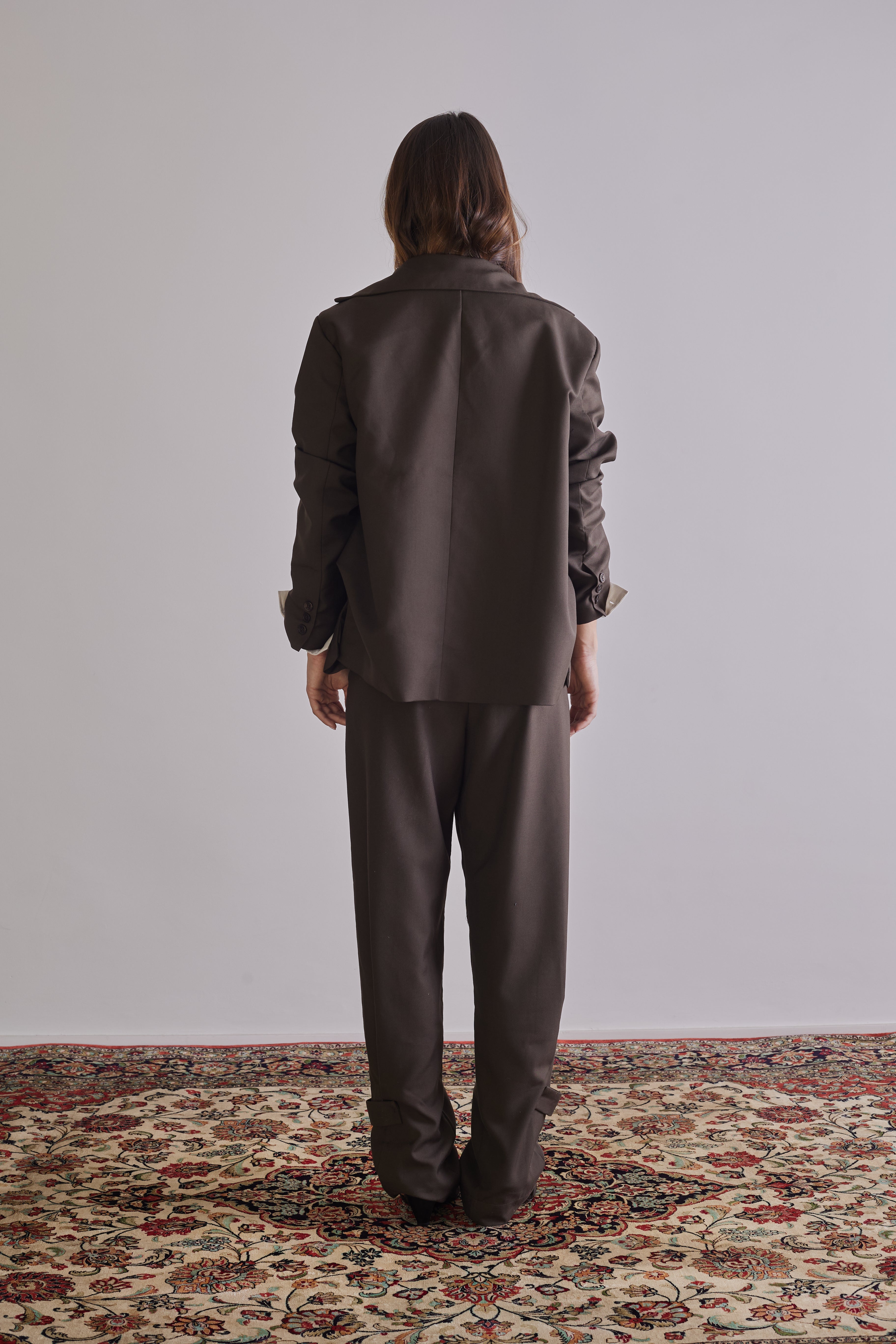 Strap Tailored Pants - Têre Studio