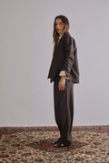 Strap Tailored Pants - Têre Studio